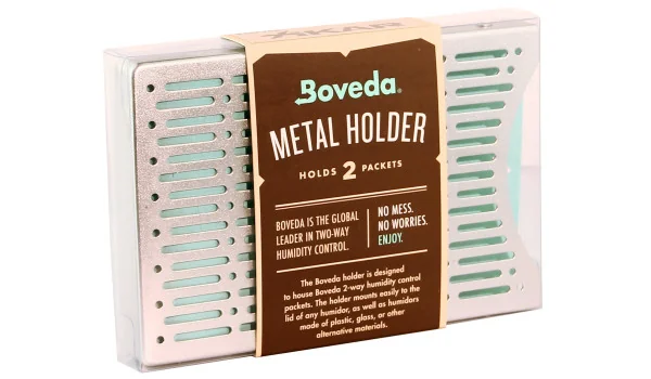 Xikar aluminium houder dubbel voor Boveda van 60 gram